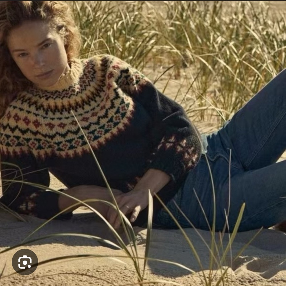 Doen Harvest sweater 100%/earlier version EUC